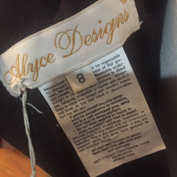 Alyce Designs gold strapless gown - Picture 3 of 13